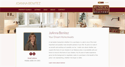 Desktop Screenshot of joannabenitez.bunburyrealtors.com