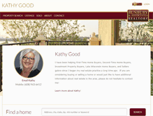 Tablet Screenshot of kathygood.bunburyrealtors.com